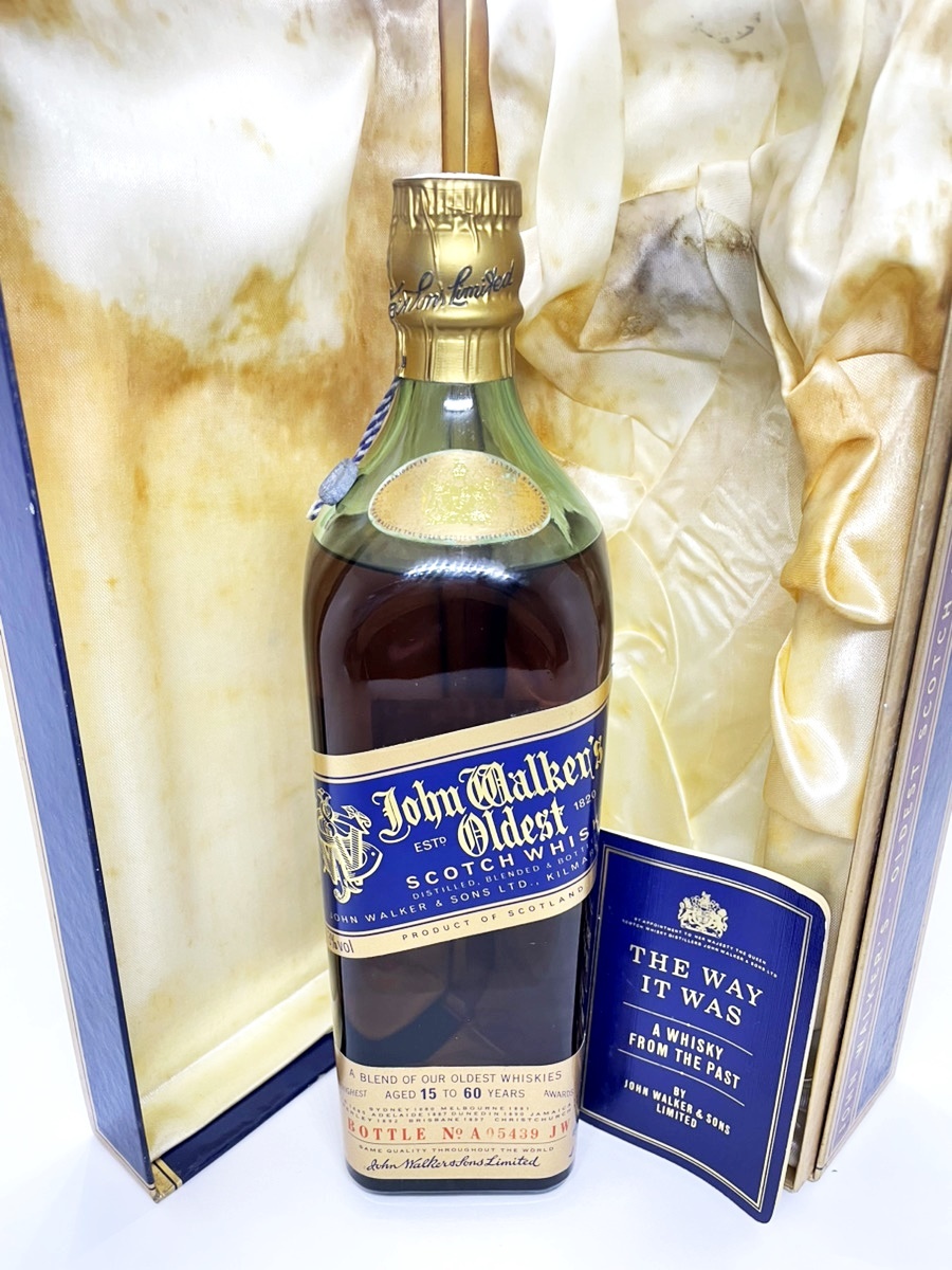 輸入酒ウイスキー ジョニーウォーカー AGED15to60YEARS 750ml 43％を20,000円で買いました！